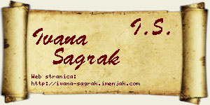 Ivana Sagrak vizit kartica